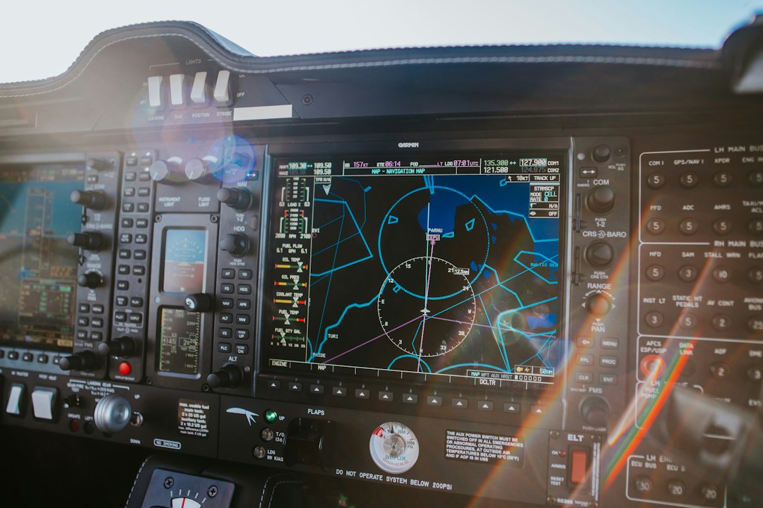 Aircraft cockpit instruments and flight controls