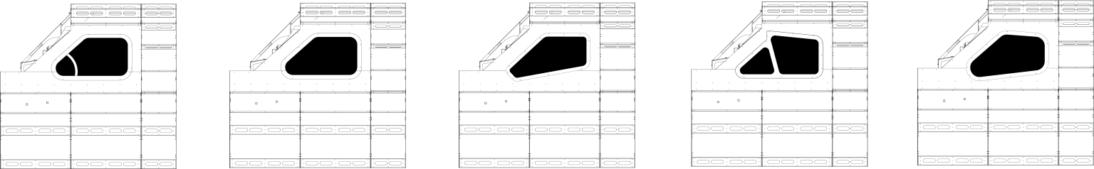 FlightPod configurable window styles